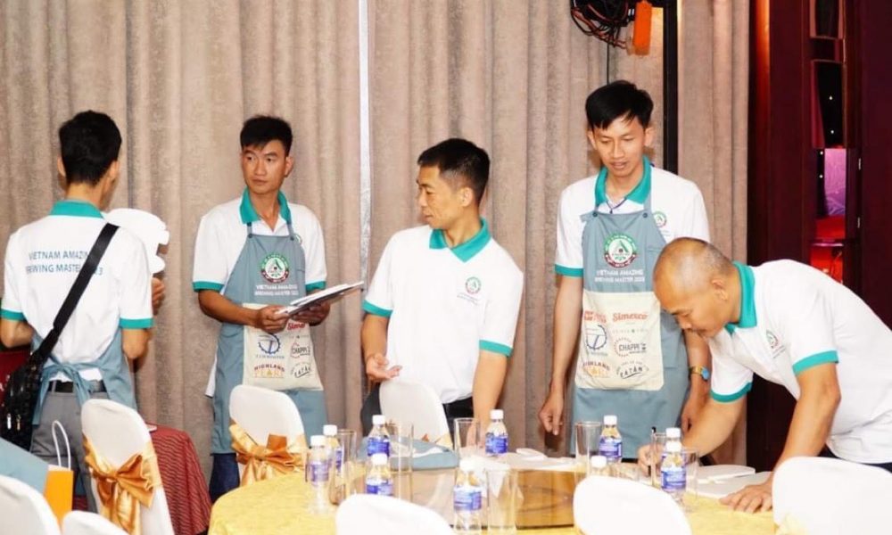 Hạt Ngọc Cao Nguyên - đồng tài trợ cuộc thi Pha chế cà phê đặc sản Việt Nam 2023 - Vietnam Amazing Brewing Master 2023.